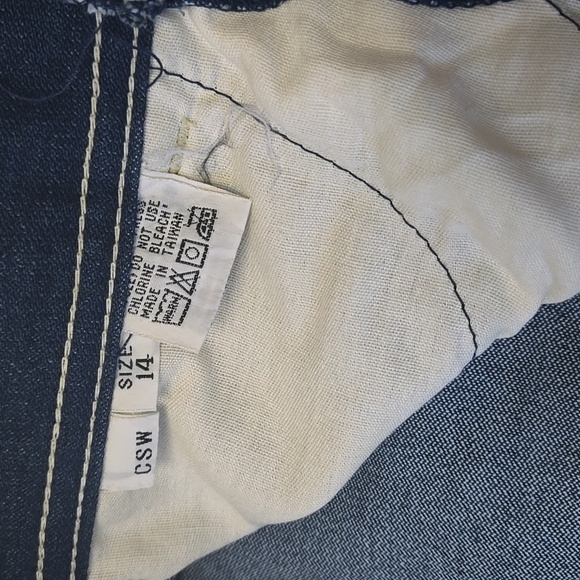 NWT Braxton Designer Jeans! "Vintage sz 14" Waist measures 30" - Picture 3 of 7